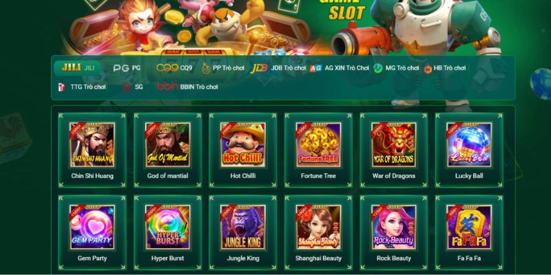 Tham gia săn thưởng những trò chơi ở sảnh Jili TK88